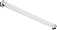 BRILONER LOTSO Spiegelleuchte, IP44 Spritzwasserschutz, Neutralweißes Licht, chromfarbig, 57,2 x 3,2 x 4,3 cm