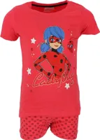 Miraculous Ladybug Shortama aus Baumwolle Kurzer Schlafanzug Pyjama für Kinder 110/116