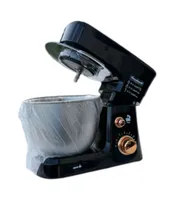 Küchenmaschine Rührmaschine Teigmaschine Knetmaschine Teigkneter 1200W 3,5 L, Schwarz