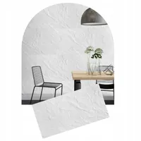 DECCART | Kasetony sufitowe 3D | Panele ścienne | Głaz biały | 100x50cm | 10m²