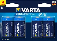 Mono-Batterie VARTA ''Longlife Power'' Alkaline, Typ D, LR20, 1,5V, 4er Pack