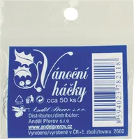 Vánoční závěsné háčky 5 cm