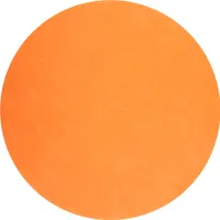 Platzsets / Tischsets Vlies rund 34 cm (50 Stück) - orange
