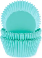 50 Muffinförmchen, türkis