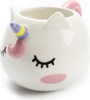 Tasse Keramik Einhorn Kawaii 3D Kaffee Becher Kaffeetasse Tiere 450ml