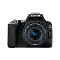 Canon EOS 250D + EF-S 18-55mm f/4-5.6 IS STM, 24,1 MP, 6000 x 4000 Pixel, CMOS, 4K Ultra HD, Touchscreen, Schwarz