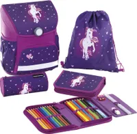 EBERHARD FABER Schulranzen-Set EFAlino Einhorn 4-teilig