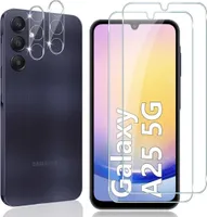 2X Schutzglas für Samsung Galaxy A25 5G Display Kamera Hartglas Panzerfolie 9H