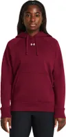Under Armour Rival Fleece Kapuzenpullover Rot S Frau Rot S
