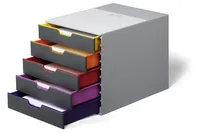 DURABLE 760527 Zásuvkový box VARICOLOR 5, s 5 zásuvkami