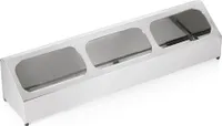 WAS Germany Systémový dělič pro GN 1/3 a 1/6, nerezová ocel, 102 x 23,5 cm