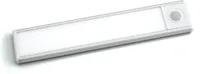 PRECORN 20 cm Sensor Licht in silber mit 34 LED´s Schrankbeleuchtung LED Lichtleiste USB-C wiederaufladbar Schranklicht Bewegungsmelder Küchenleuchte