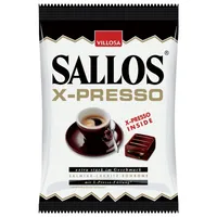 Sallos X Presso tvrdé karamely s lékořicovou příchutí a náplní 135g