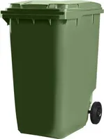 Hardwex Mülltonne 360 l Grün