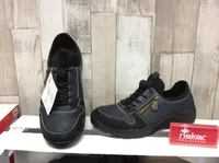 Rieker Sneaker Blau Synthetik Größe: 36 Normal