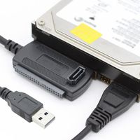 SATA07 | Adaptér SATA / IDE na USB | Podporuje 2,5", 3,5" HDD, SSD, CD-ROM, DVD-ROM
