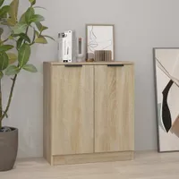 The Living Store príborník Sonoma dub 60x30x70 cm materiál na báze dreva