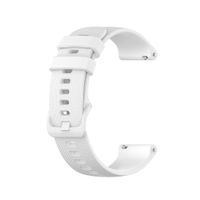 INF Uhrenarmband aus Silikon Weiß 20 mm Garmin Venu / Venu SQ / Vivomove3 / Move 3 / Vivomove Luxe / Move Luxe / Vivomove Style / Move Style / Vivomove / Vivomove HR Sport / Vivoactive 3