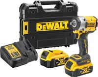 DeWALT - Schlagbohrmaschine, 406 Nm, 1/2", mit 18V Akku, 2x5.0Ah, Ladegerät und TSTAK Koffer [DCF921P2T-QW]