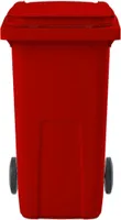 Kunststoffbehälter 240l rot