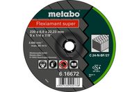 Metabo Flexiamant super 230x6,0x22,23 SteinSchruppscheibegekröpfte Ausführung