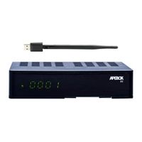 Apebox S2+ Full HD 1080p H.265 LAN WiFi TV IP 1x DVB-S2 Sat Receiver Schwarz
