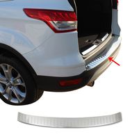 OMAC  Ladekantenschutz für Ford Kuga 2012-2019 Stoßstangen Edelstahl Abkantung Chrom