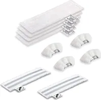 Mikrofaser-Tuchset für Kärcher Dampfreiniger – Zubehör für Easyfix SC1, SC2, SC3, SC4, SC5, Bodendüse und Wischtücher