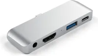 Satechi ST-TCMPHS stacja dokująca i replikator portów USB 3.2 Gen 1 (3.1 Gen 1) Type-C Silver