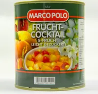 Food-United 5-Frucht-Cocktail leicht gezuckert 1 Dose Füllmenge 820g ATG 500g