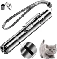 LED Pointer für Katzenspielzeug, USB Wiederaufladbar Interaktives Spielzeug für Katzen Light Licht Spielzeug