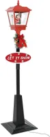 vidaXL Weihnachts-Straßenlampe mit Weihnachtsmann 180 cm LED