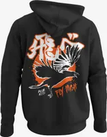 Pánská bunda s kapucí Anime Haikyu!!! Shōyō Hinata Streetwear Manga Volleyball