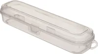 Orion Aufbewahrungsbehälter Reisenetui Etui Zahnbürstenhülle Brillenetui mit Schnappverschluss 25 cm