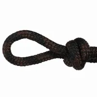 Knotenhalfter schwarz/braun Warmblut
