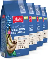 Melitta BellaCrema Selection des Jahres Kaffeebohnen, für Vollautomaten, im Set