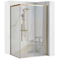 Rea Duschkabine Solar 80X100 Gold