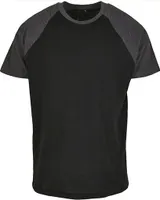 Build Your Brand Raglan Contrast Tee