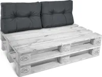 Beautissu Pallet Cushion Back Cushion Style 2 kusy