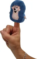 Fingerpuppe Der kleine Maulwurf 8 cm Blau, 29915Y