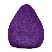 Lumaland Luxury Fluffy Sitzsack stylischer Webplüsch Beanbag - 120L Füllung - Lila Lumaland Luxury Fluffy Sitzsack stylischer Webplüsch Beanbag - 120L Füllung - Lila
