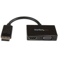 StarTech DP2HDVGA Display Port auf HDMI oder VGA Reiseadapter bis zu 1920x1200 oder 1080p