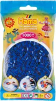 Hama zažehlovací korálky midi modré v sáčku 5,0 mm 1.000 zažehlovacích korálků