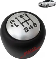 Dźwignia zmiany biegów manualna 6-biegowa skórzana Pasuje do Peugeot 508 I Citroen C4 Picasso II