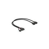 USB3.0 Kabel Delock Pinheader 19pin+9pin -> 2x A Bu/Bu 0.45m