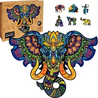 PUZZLER Holzpuzzle Heiliger Elefant 160 Teile