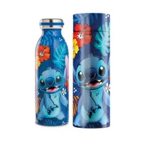 Thermosflasche, "Stitch", Edelstahl, blau, H. 22 cm, D. 7 cm