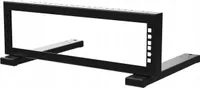 Stojak Rack 19" 2U Do Montażu Urządzeń Rack Czarny Statyw Stalflex