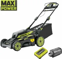 Ryobi RY36LMX51A-160 Bezszczotkowa kosiarka akumulatorowa 36 V z akumulatorem 6,0 Ah i ładowarką