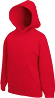 F421K - Fruit of the Loom Kids´ Premium Hooded Sweat Red    152